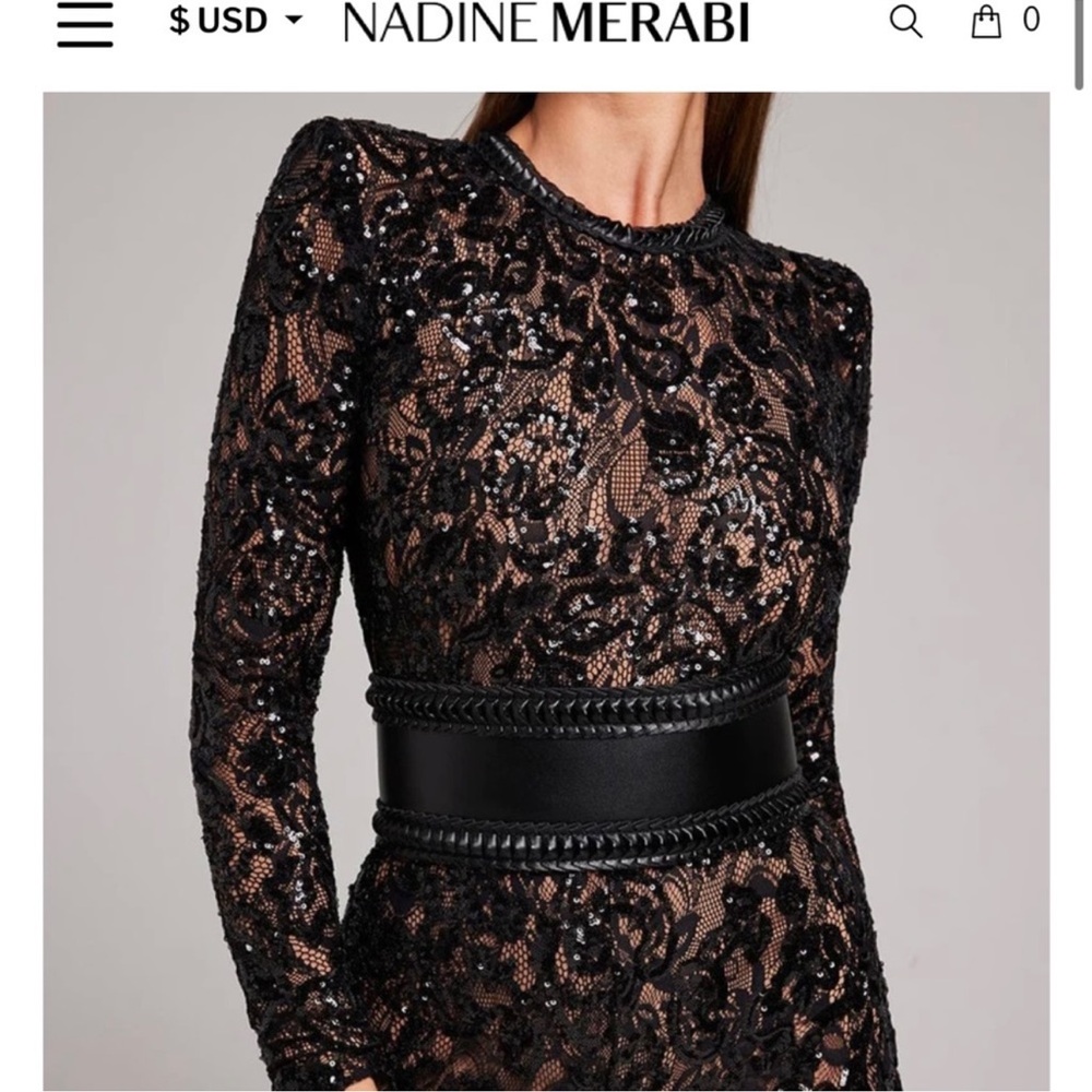 Nadine Merabe jumpsuit. Worn once. No belt